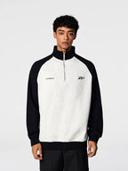 Achock Color Blocking Half-Zip Sweatshirt