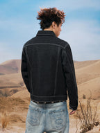 YADcrew Snap Button Denim Jacket