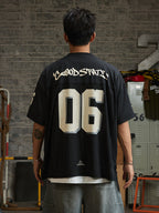 REAIMNESS Mesh Graffiti Rugby Jersey