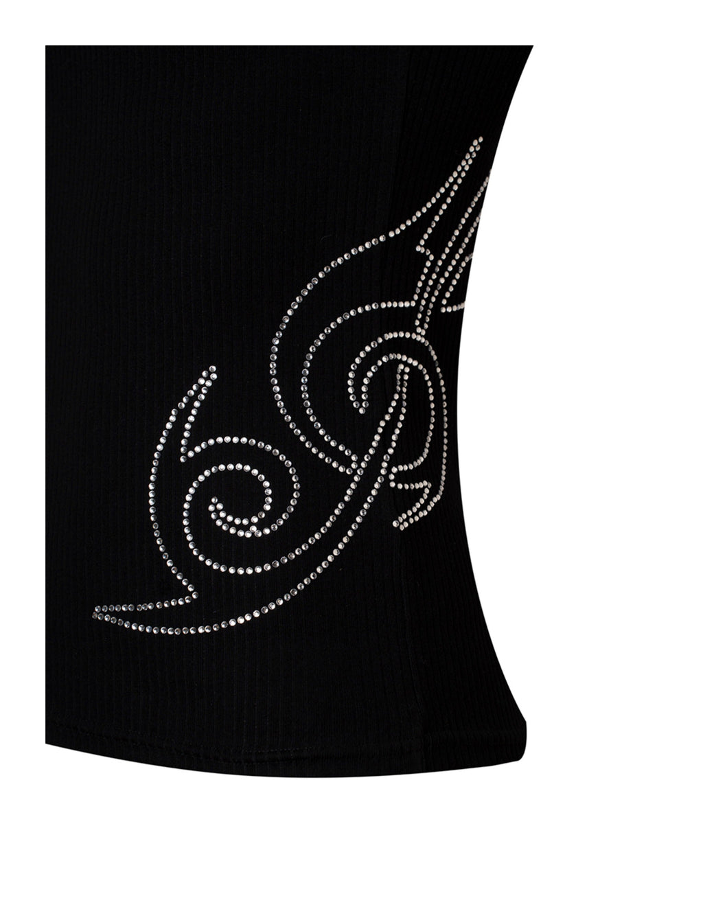 KARMANISTIC Rhinestone Embellished Tank Top