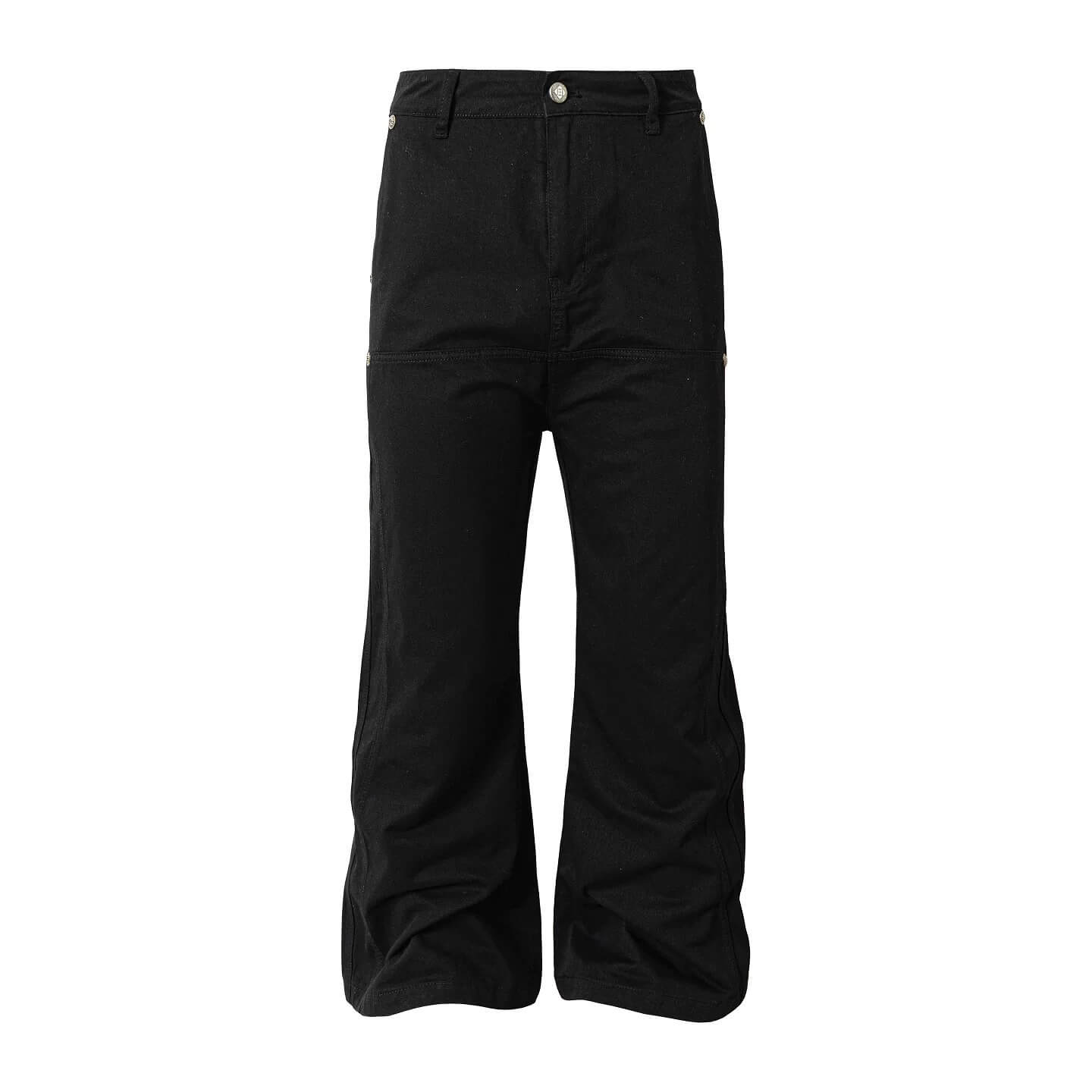 YADcrew Deconstructed Drop Crotch Loose Fit Wide Leg Work Pants