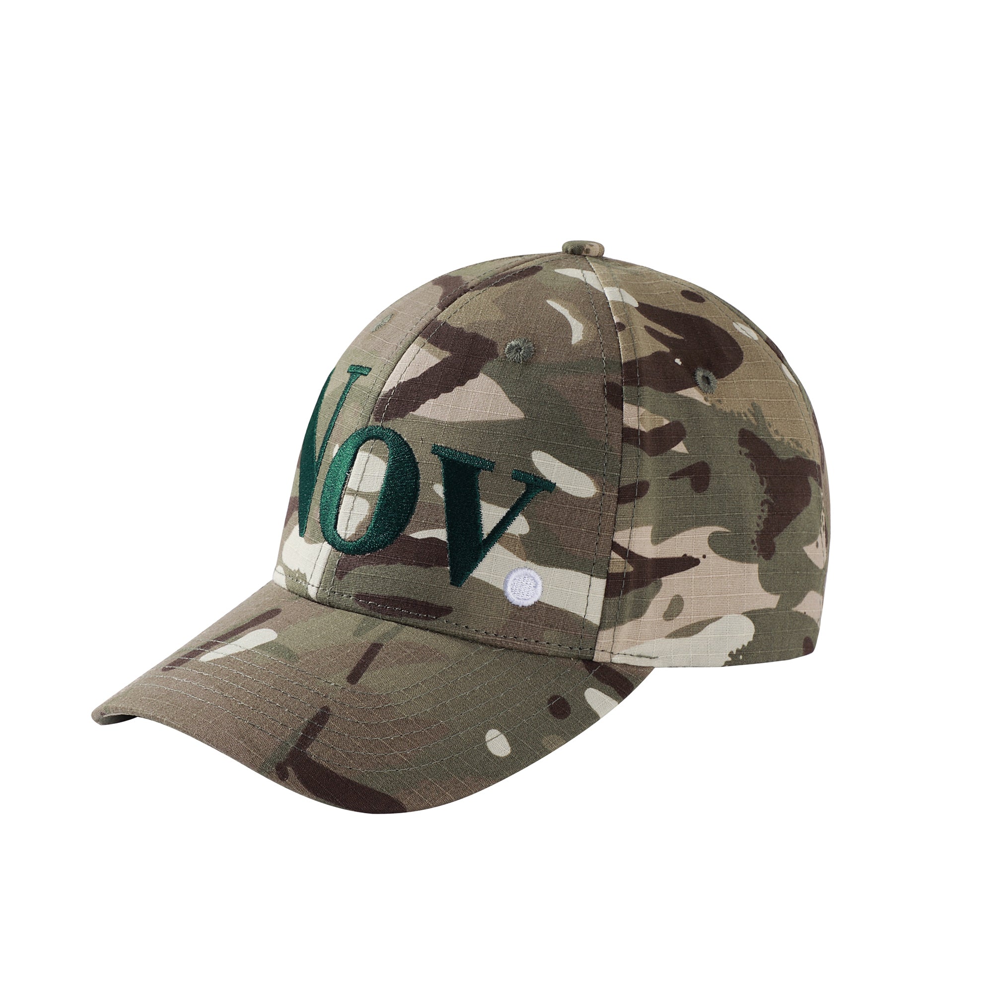 NOVACAM Camouflage NOV Logo Embroidered Dad Hat