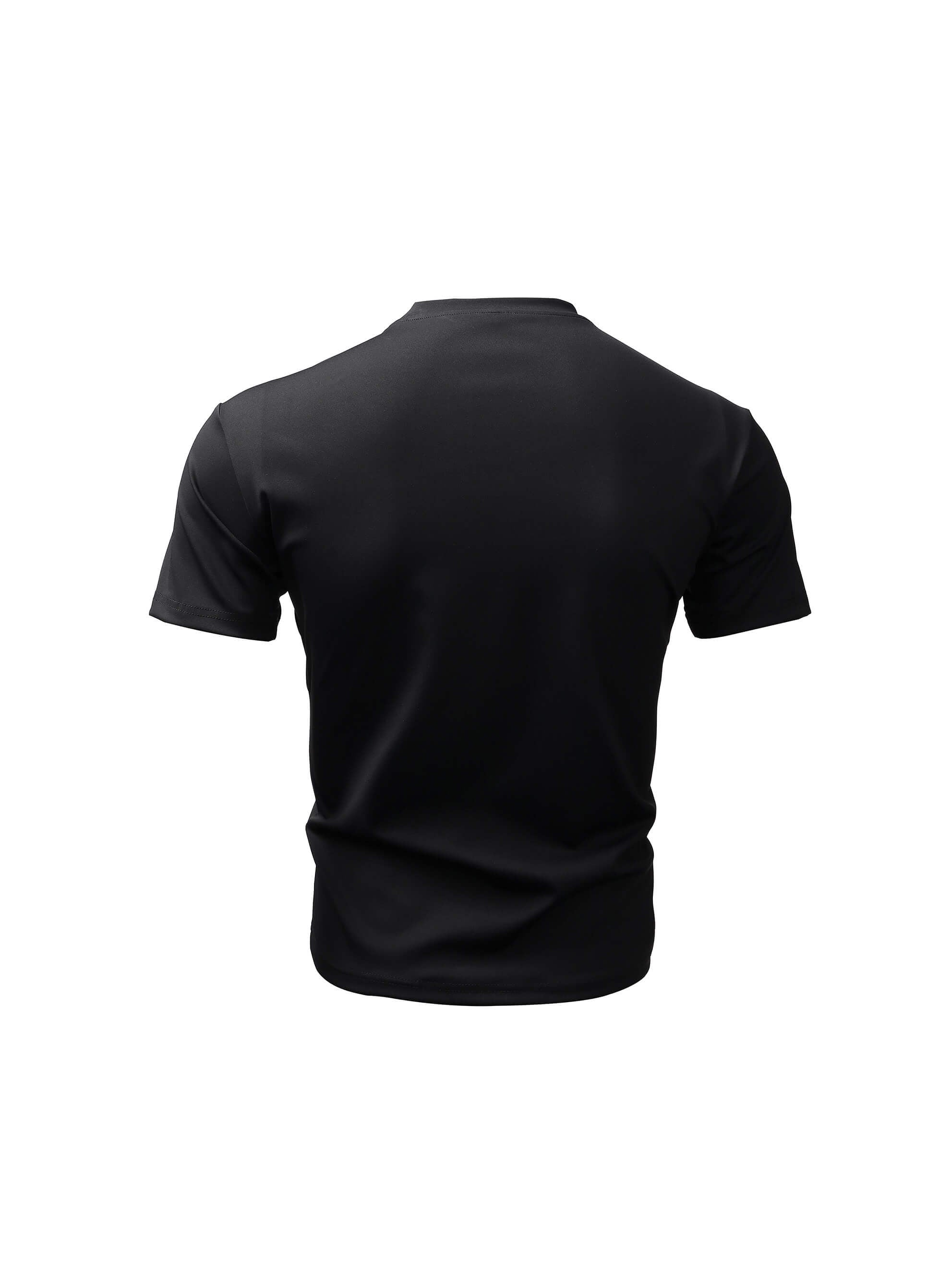 KARMANISTIC Quick Dry Stretch Fit Logo Embroidered Workout Tee