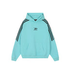 Achock Bar Striped Logo Hoodie