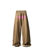 KARMANISTIC Embroidered Printed Baggy Sweatpants