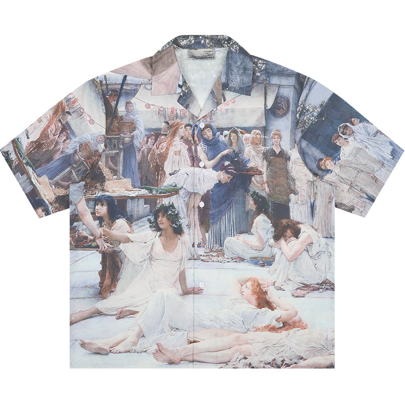 Harsh and Cruel Ancient Greek Cuban Shirt