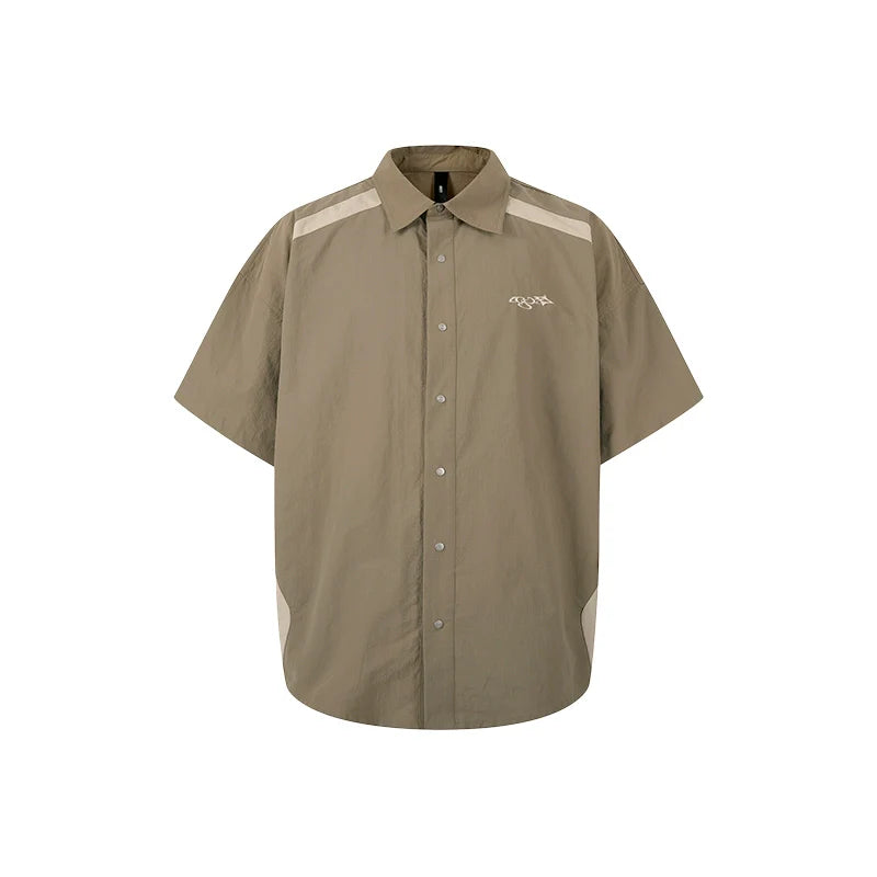 1807 Ripstop Patchwork Short Sleeve Shirt