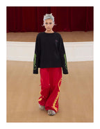 KARMANISTIC Original Embroidery Baggy Jogger Sweatpants
