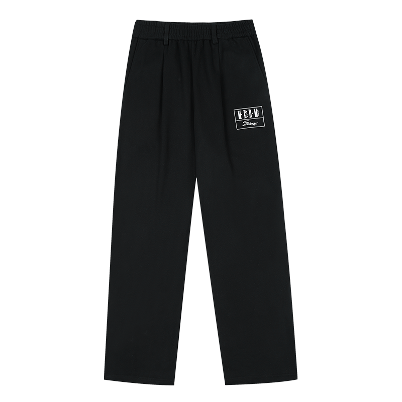 MEDM Embroidered Lettered Logo Hoodie & Sweatpants