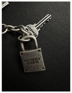 Remedy Key Lock Metal Keychain