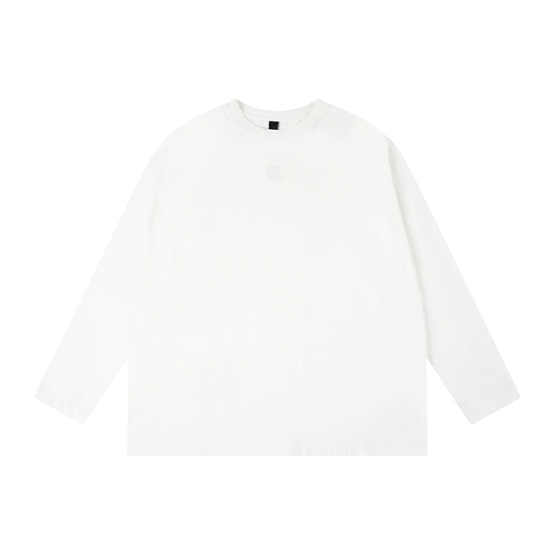 1807 Glossy Logo Print Long Sleeve Tee