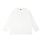 1807 Glossy Logo Print Long Sleeve Tee