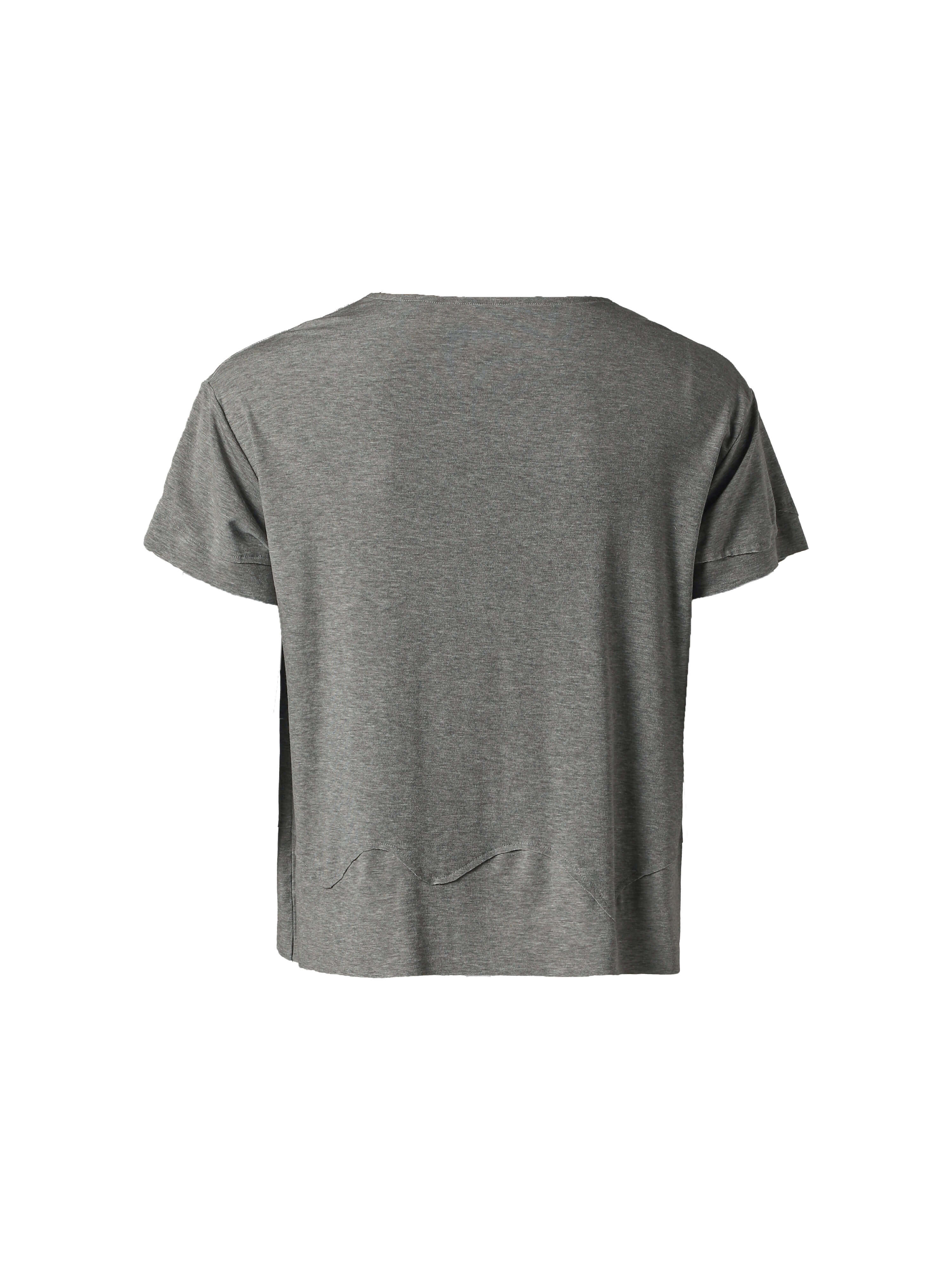 KARMANISTIC Glitter Logo Print Loose Fit Tee