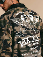 1807 18X7 Camouflage Print Detroit Jacket