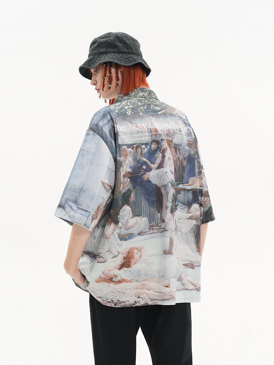 Harsh and Cruel Ancient Greek Cuban Shirt