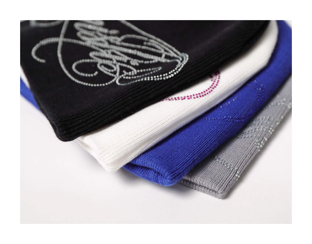 KARMANISTIC Rhinestone Knit Beanie