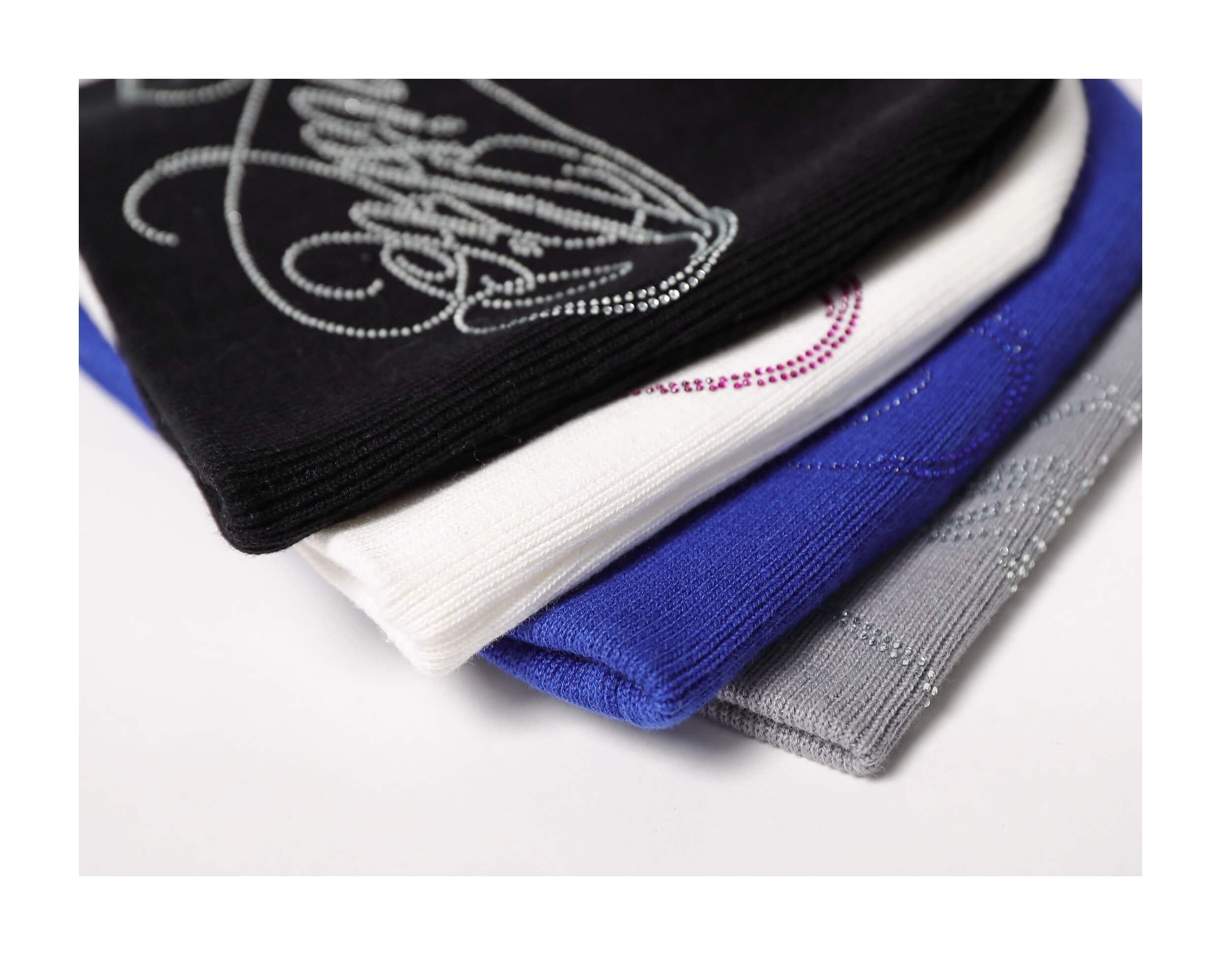 KARMANISTIC Rhinestone Knit Beanie