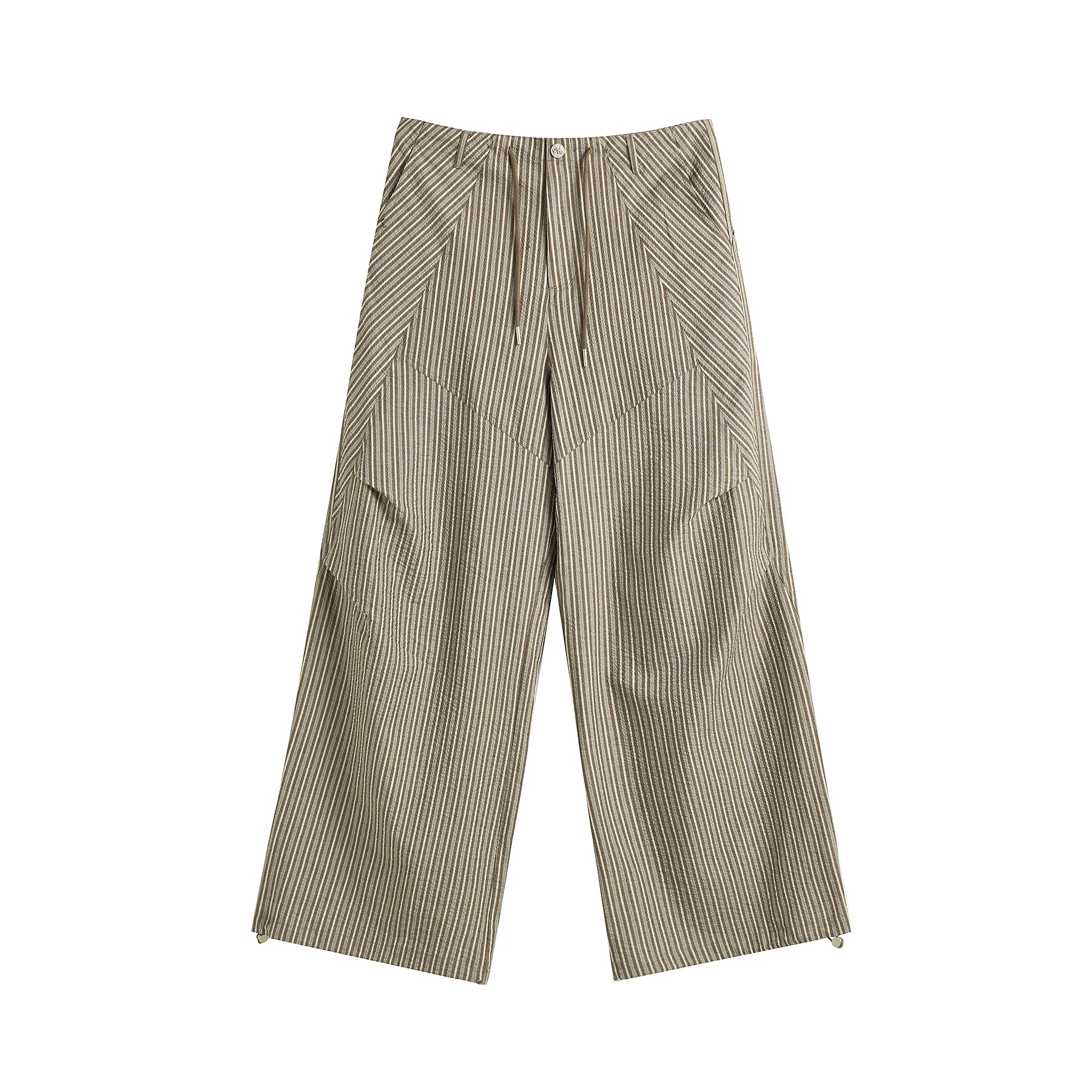JHYQ Stripes Deconstructed Baggy Pants