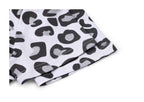 KARMANISTIC Leopard Print Slim Fit Stretch Tee