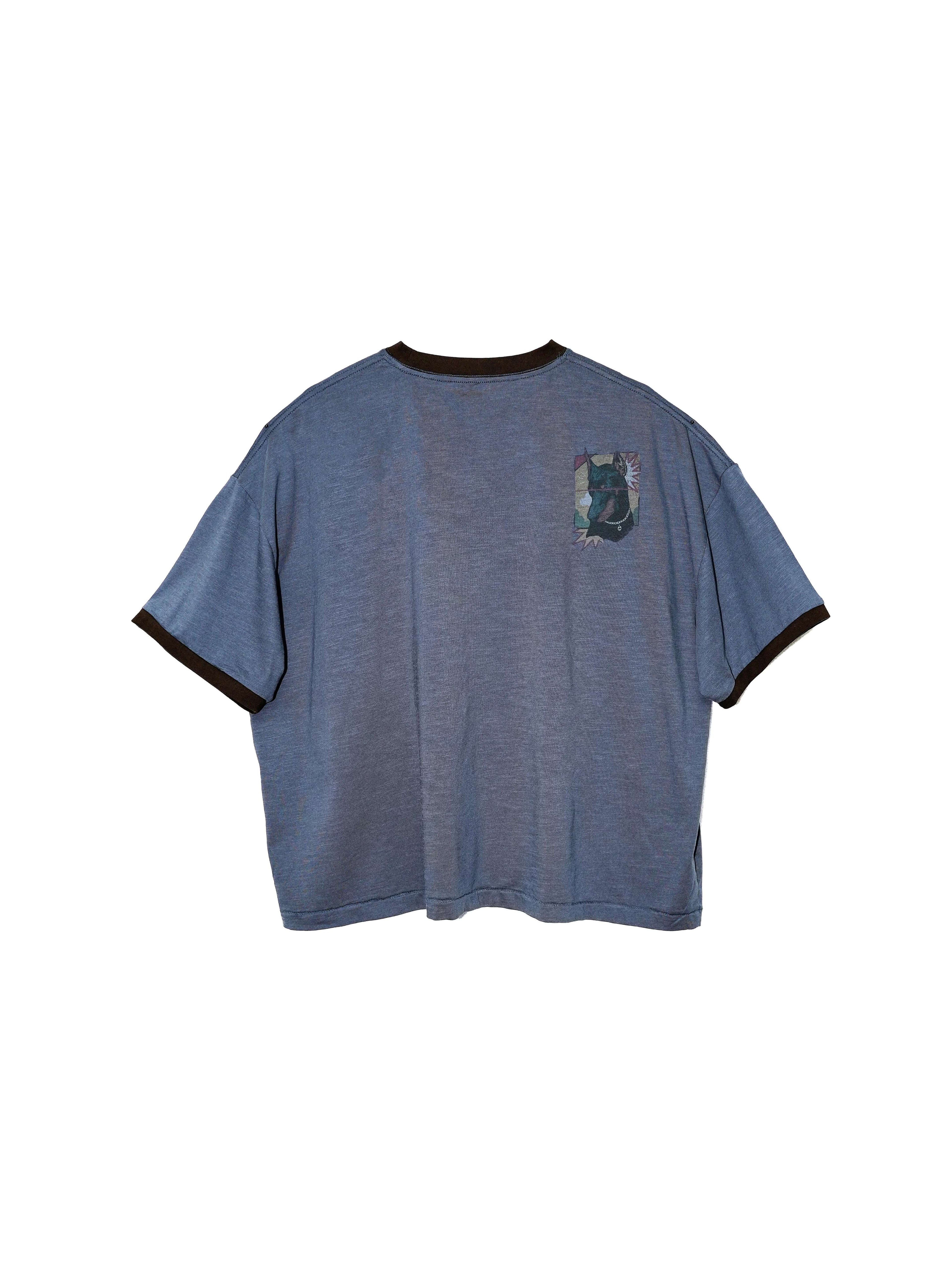 LIBERAFIT Cerberus Graphic Washed Vintage Tee