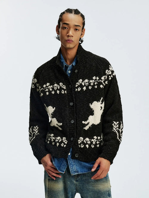 MEDM Angel Cowichan Knit Cardigan