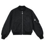 MEDM Crinkled Nylon MA-1 Bomber Jacket