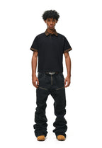 ANTIDOTE Leopard Patchwork Polo