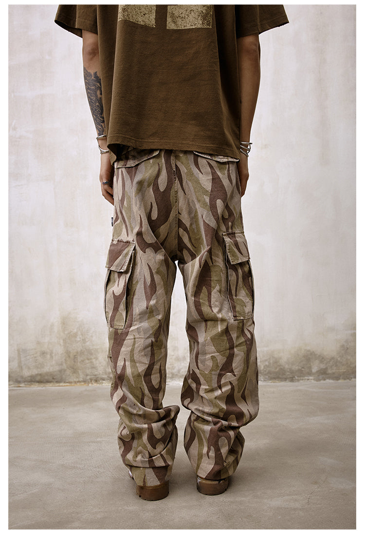 Remedy Flame Camouflage Work Cargo Pants