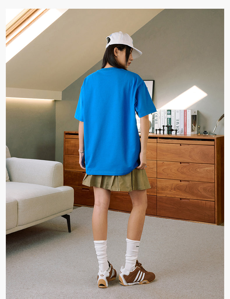 MEDM Pearl Lace Patch Embroidery Tee