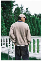 Remedy Embroidered V Neck Knit Sweater