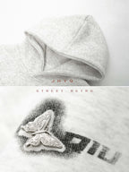 JHYQ Metal Butterfly Detail Hoodie