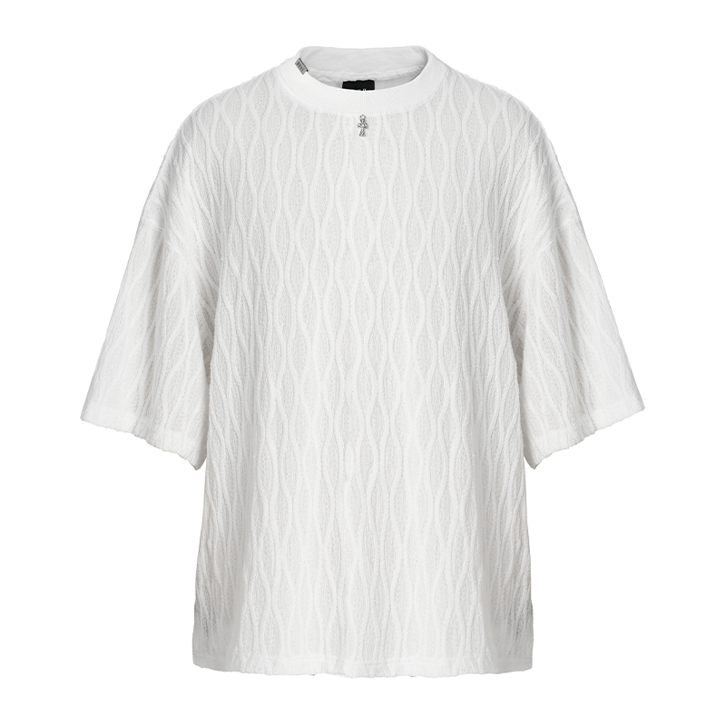 JHYQ Diamond Pattern Tee