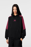 Achock Bar Striped Logo Hoodie