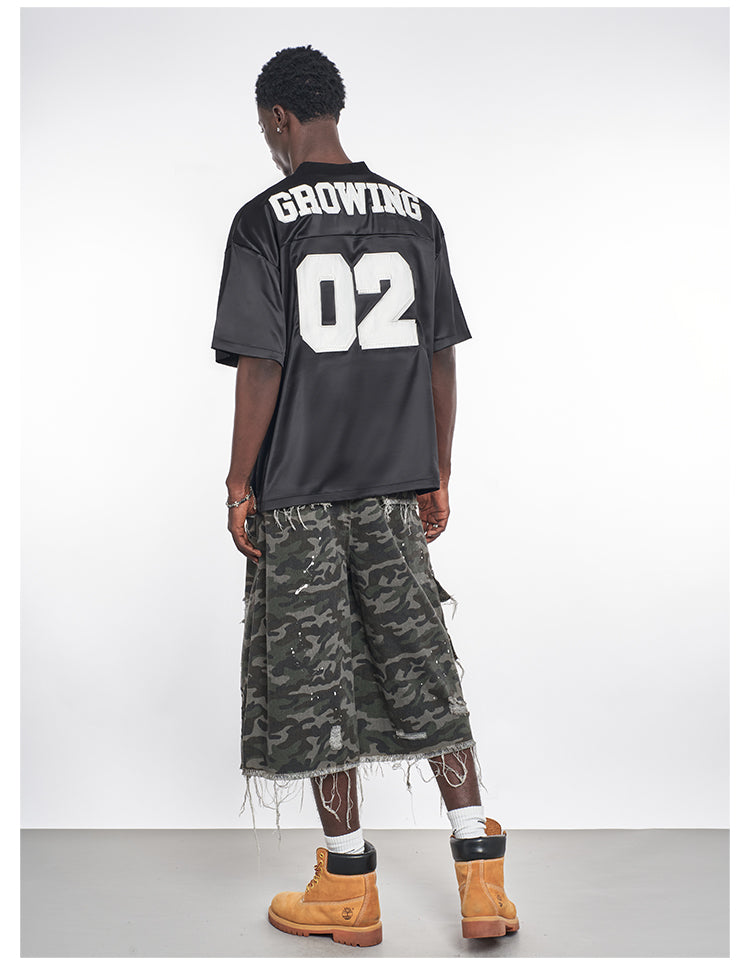F3F Select 02 Number Patch Hockey Jersey