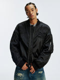 MEDM 3D Rose Foam MA-1 Bomber Jacket