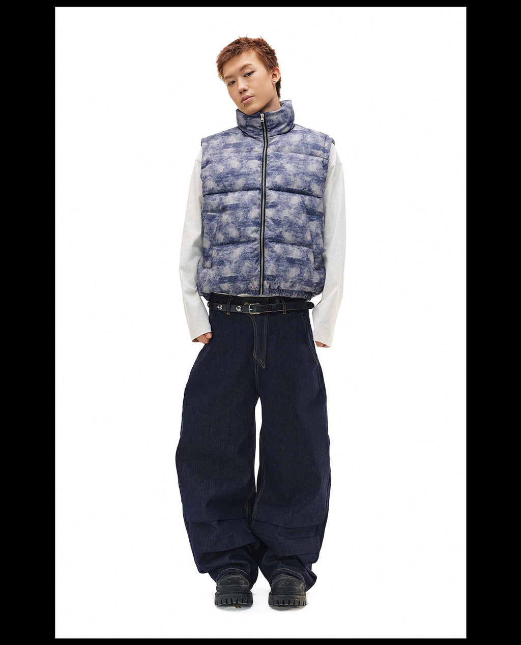 NOVACAM Digital Print Puffer Vest
