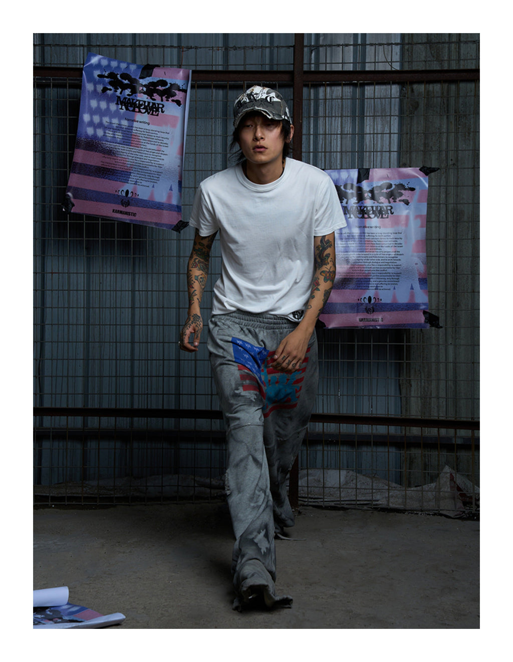 KARMANISTIC Karma Print Slim Tee