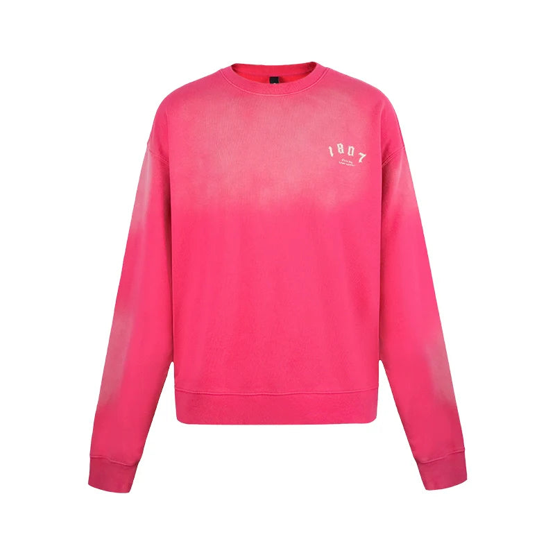 1807 Printed Gradient Vintage Sweatshirt