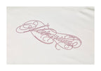 KARMANISTIC Rhinestone Logo Slim Fit Stretch Tee