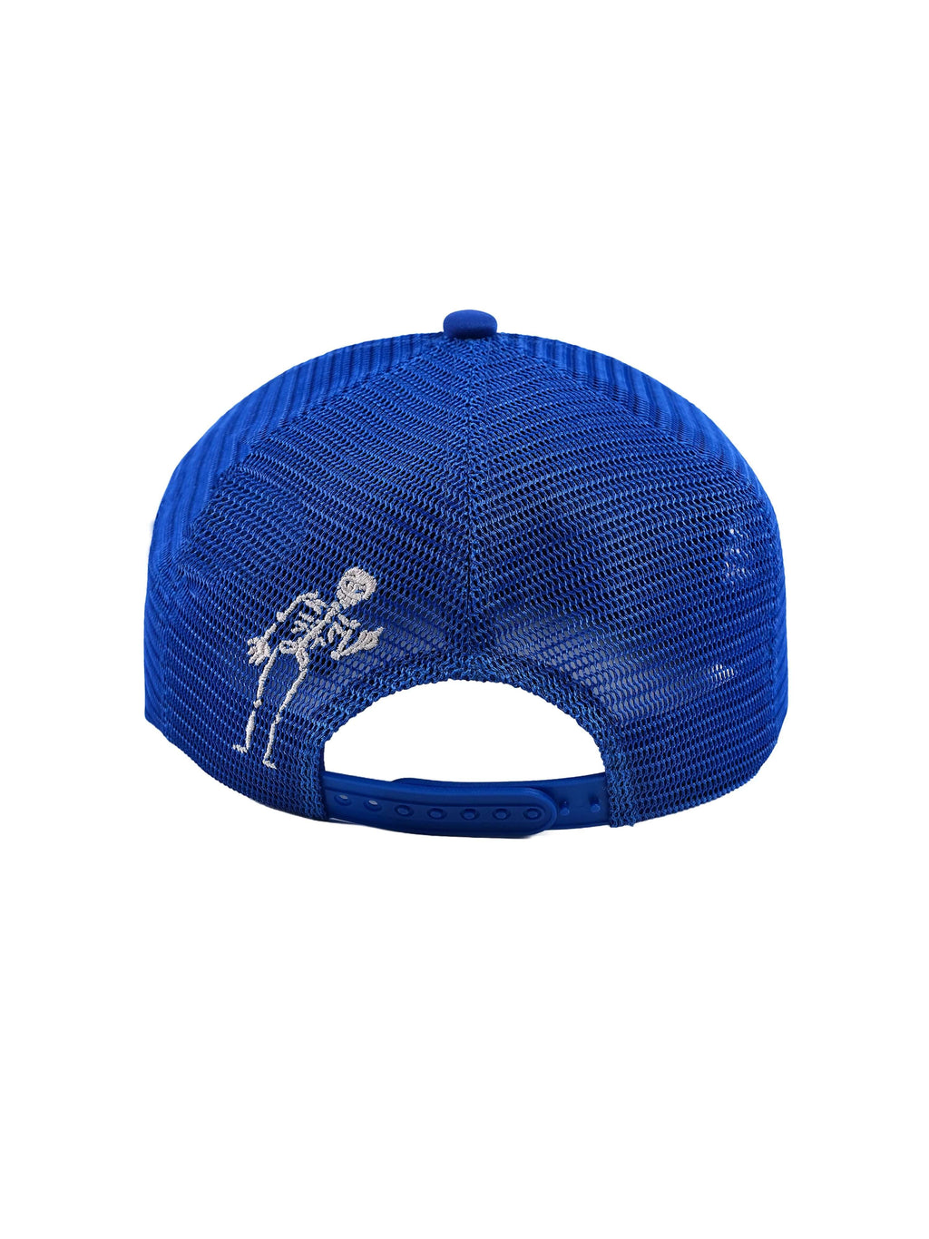 LIBERAFIT Crossbones Leather Patch Trucker Cap