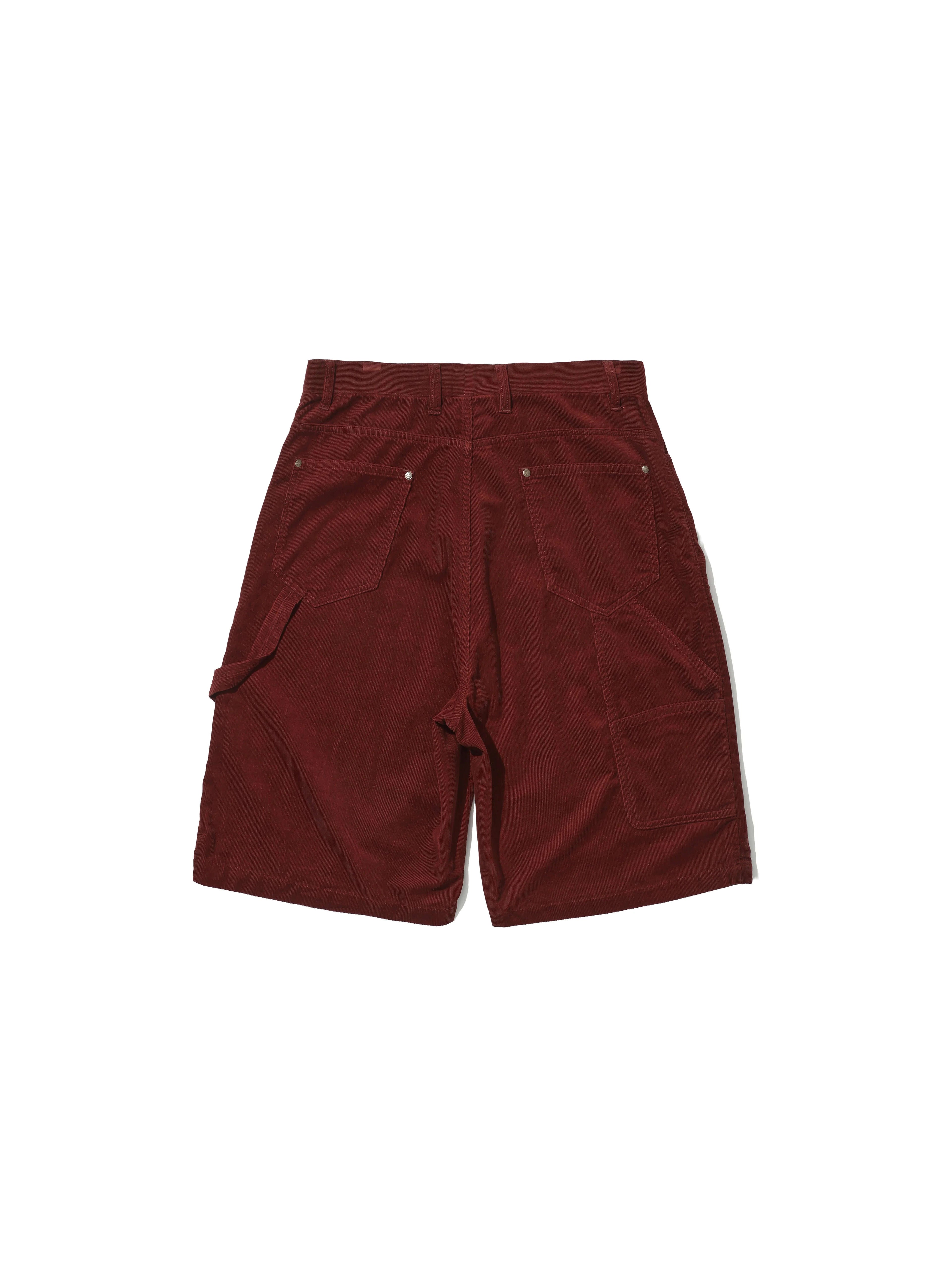LIBERAFIT Double Knee Patch Corduroy Shorts