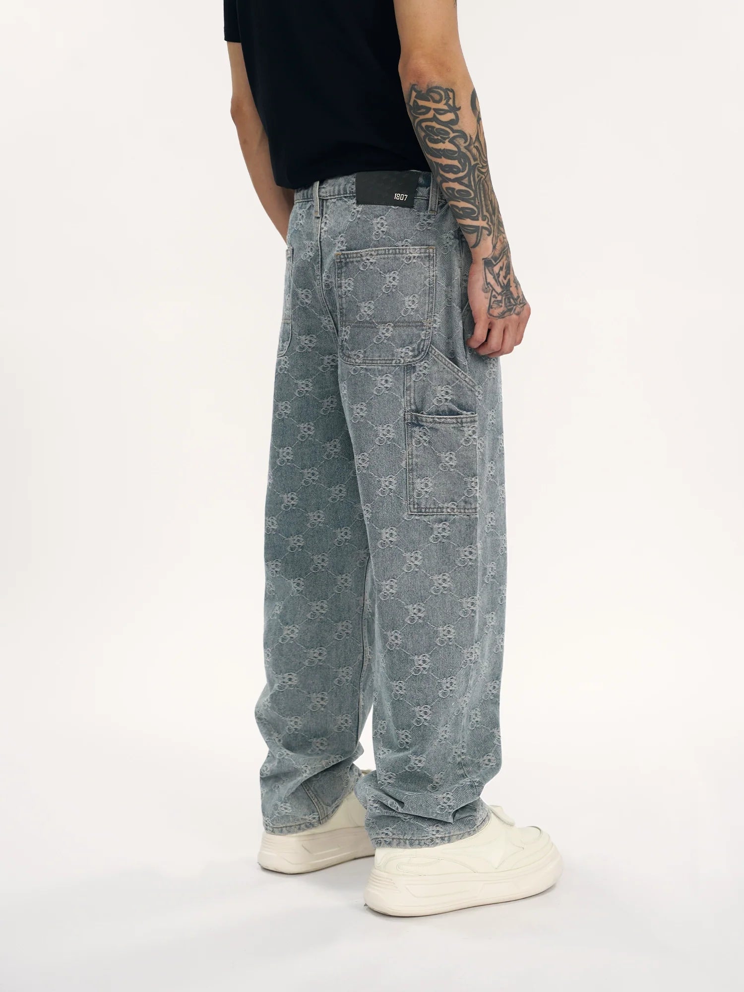 1807 Full Logo Custom Jeans