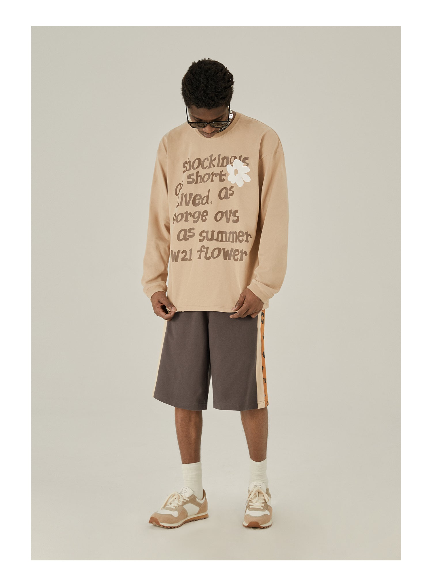 EMPTY REFERENCE Leopard Print Shorts
