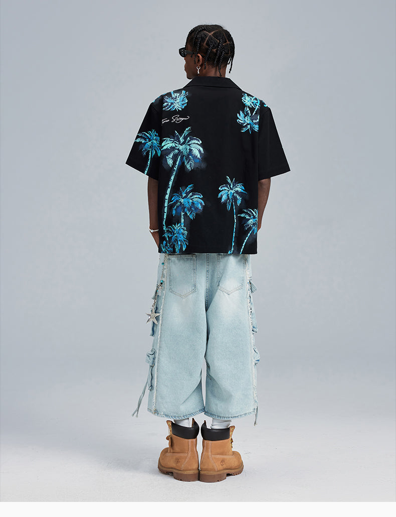 MEDM Palm Tree Hawaiian Shirt