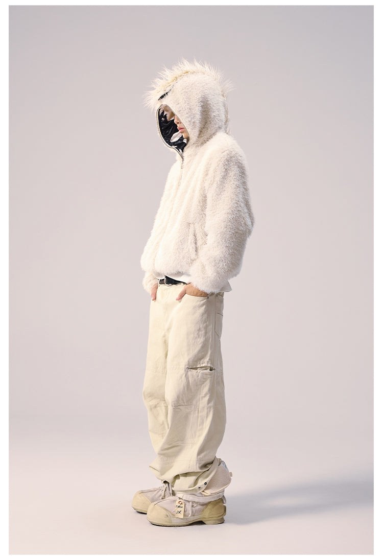 Remedy Faux Fur Mohawk Hooded Jacket