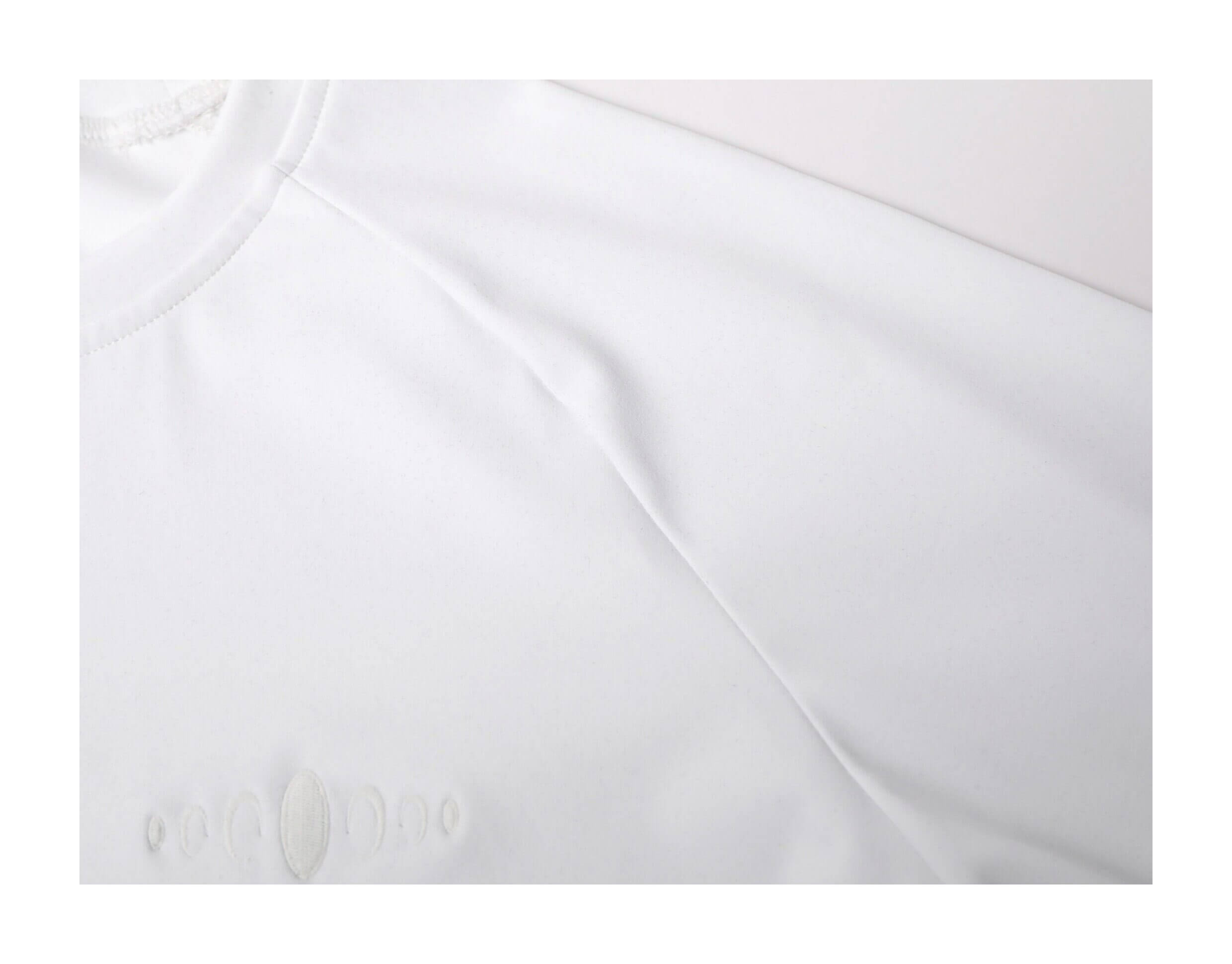 KARMANISTIC Quick Dry Stretch Fit Logo Embroidered Workout Long Sleeve Tee