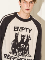 EMPTY REFERENCE Doberman Knit Sweater