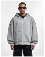 F3F Select Basic Oversize Zip Up Hoodie