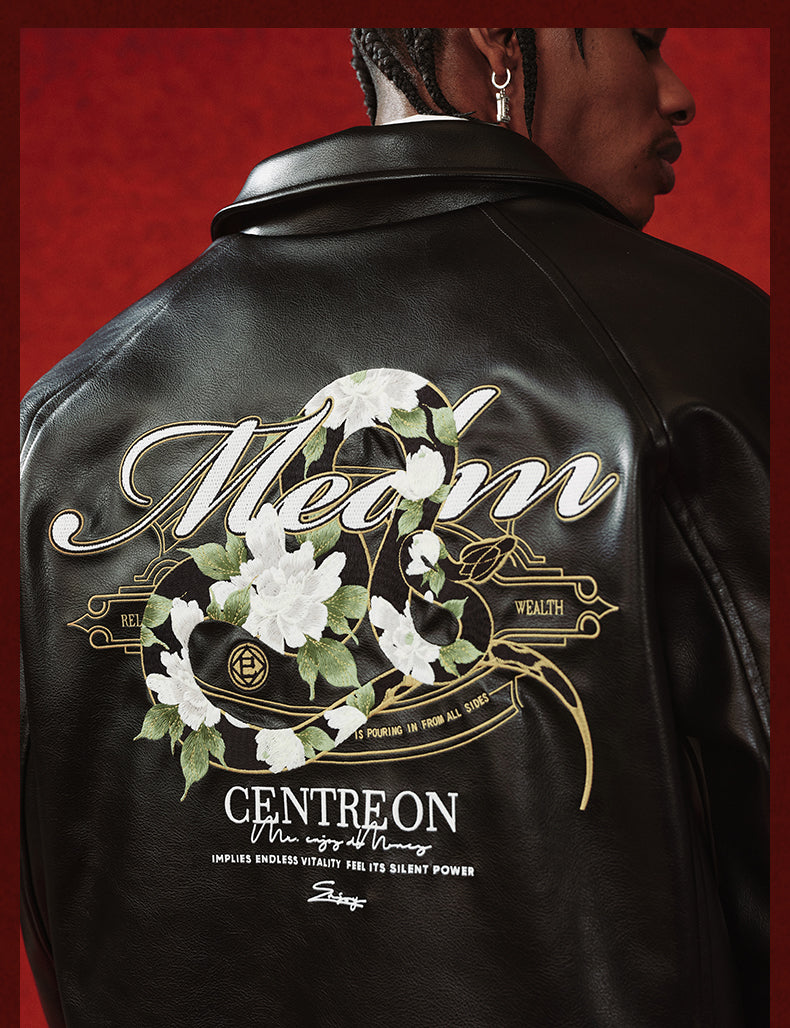 MEDM Year of the Snake Limited Edition Leather Jacket