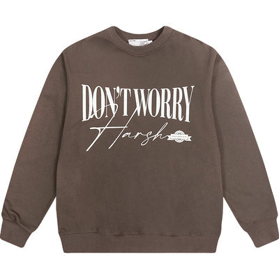 Harsh and Cruel Handwriting Logo Crewneck Sweatshirts